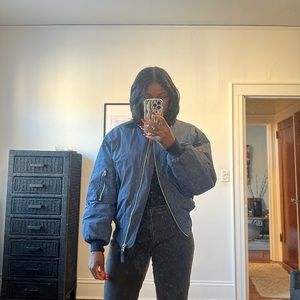 Zara Mens Bomber Jacket